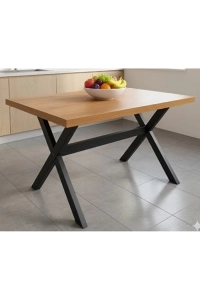 SUNTALAM X METAL AYAK BAHÇE MOBİLYASI MASA 70x110cm